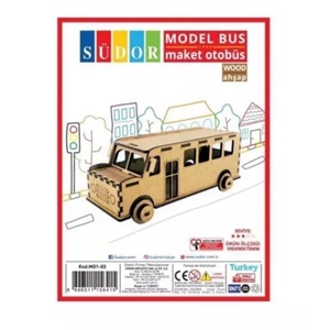 Südor Ahşap Maket Otobüs