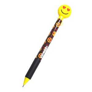 Mikro Gülen Yüzler Versatil Kalem - MP-518 - Kalpli Göz -Sarı - 0,7 MM