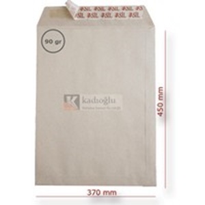 ASİL DOĞAN TORBA ZARF İmt Kraft 370X450 90gr