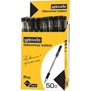 Mynote Pro 0,7 Tükenmez Kalem Siyah