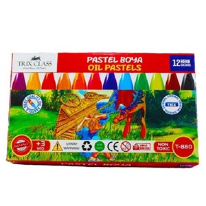 Trix 12 li Pastel Boya T-880