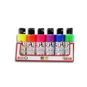 Monalisa Akrilik Fosforlu Set 6 Adet 70ml