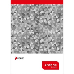 Folix Sipariş Fişi Otokopili 2/50