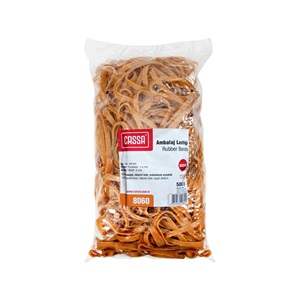 CASSA % 100 Kauçuk Ambalaj Lastiği - 500 Gr - Geniş