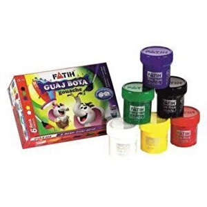 Fatih Guaj Boyası 6 Renk 25ml