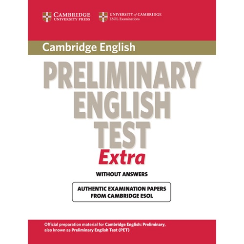 Cambridge Preliminary English Test Extra Student's Book without Answers