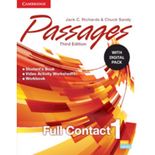 Passages Level 1 Full Contact with Digital Pack 3rd Edition