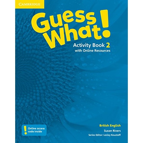 Guess What! Level 2 Activity Book with Online Resources