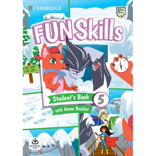 Fun Skills Level 5 Students Book and Home Booklet with Online Activities