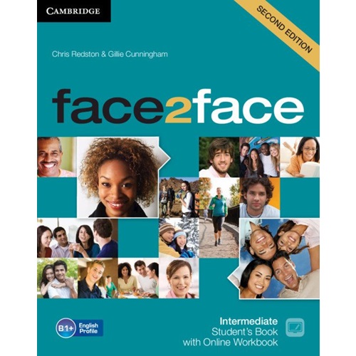 Face2Face 2nd Edition Intermediate students book with online workbook