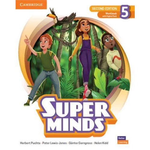 Super Minds Level 5 Workbook with Digital Pack British English 2nd Edition