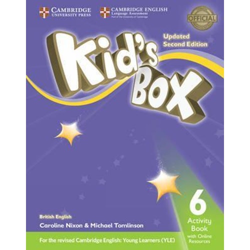 Kids Box Updated Second Edition 6 Activity Book with Online Resources