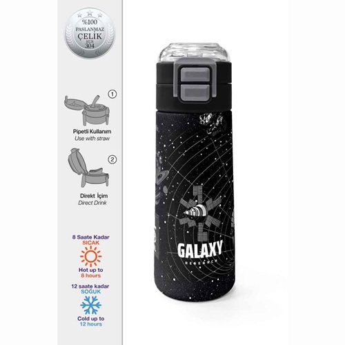 CORAL HIGH ÇELİK TERMOS(500ML)31857