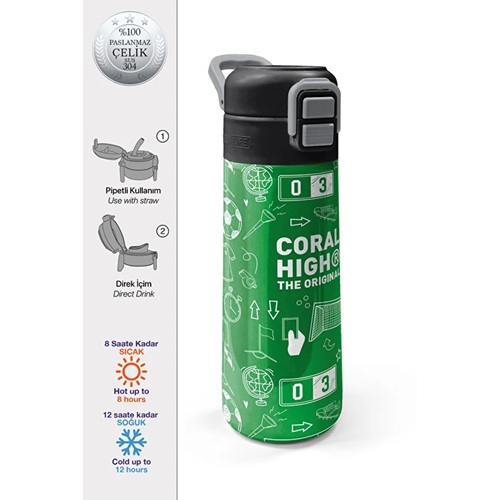 CORAL HIGH ÇELİK TERMOS(500 ML)38129