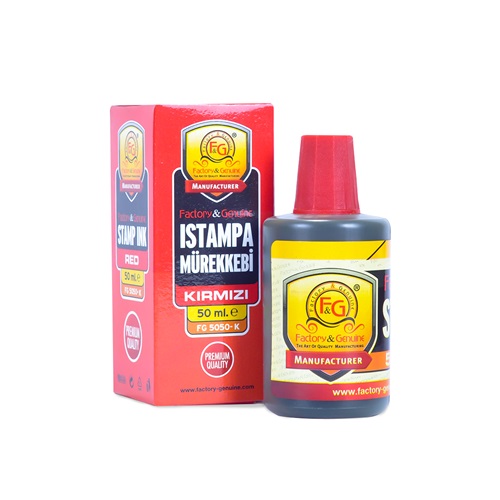 FG Istampa Mürekkebi 50 Ml Kırmızı