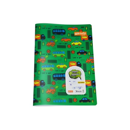 MYNOTE TEXT UP DEFTER A4 120 YP CIZGILI UC6015-Ç Karışık Desen