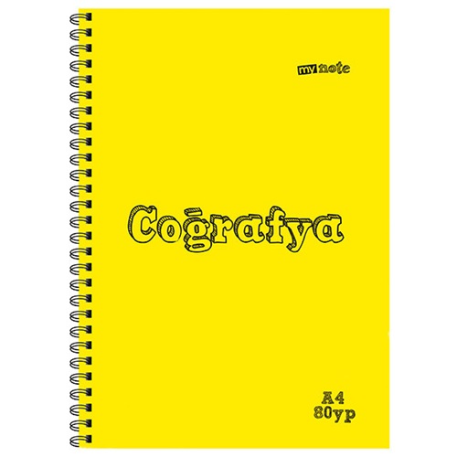MYNOTE COGRAFYA DEF. A4 80 YP KARELI MYN-COG-80-K Karışık Desen