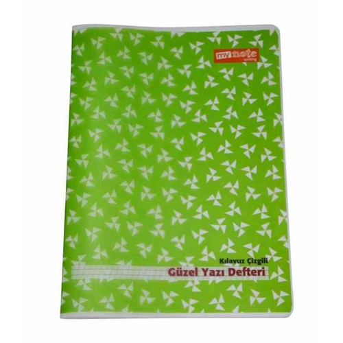 MYNOTE WRITING PP KAP.GZ YAZI.DEFT A4 40 YP UC6211KARIŞIK 1 ADET
