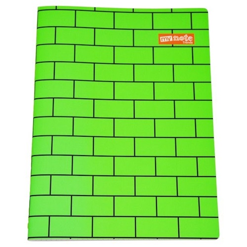 MYNOTE NEON TRENDY 19X26 DEF.60 YP. CIZGILI MYN125-ÇKARIŞIK 1 ADET
