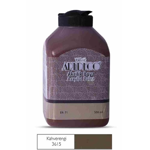 Artdeco Akrilik Boya 500ml Kahverengi 3615
