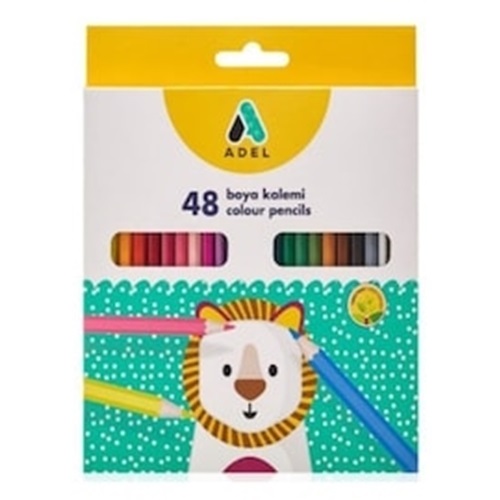 Adel Kuru Boya Kalemi 48 li 000014