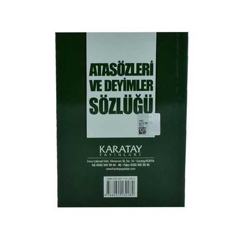 Karatay Atasözleri ve Deyimler Sözlüğü