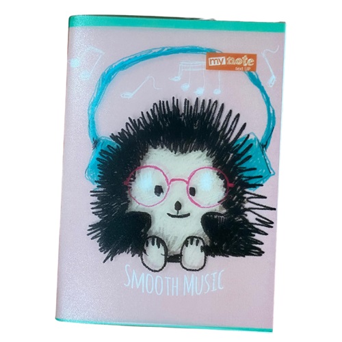Mynote Text Up Defter A5 60 Yp Çizgili - Kirpi