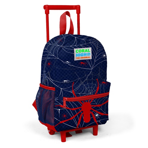 Yaygan Coral High Anaokul Çekçekli Sırt Çantası - Spider - 24017