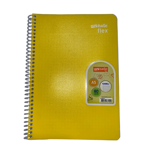 Mynote Flex Defter 80yp A5 Kareli