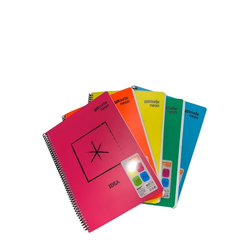 Mynote Neon Defter 160yp A4 Çizgili