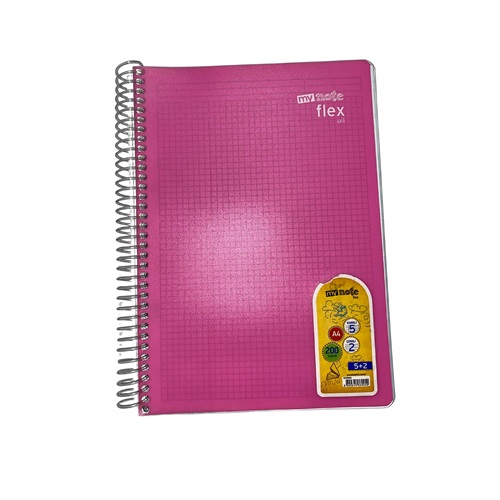 Mynote Flex All 5K+2Ç Defter A4 200yp - Pembe