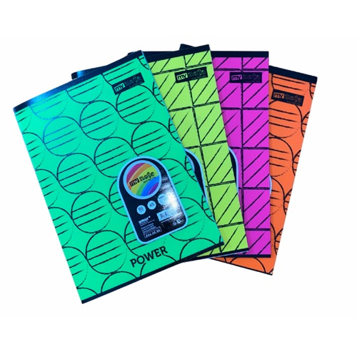 Mynote Text Neon A5 60yp Kareli