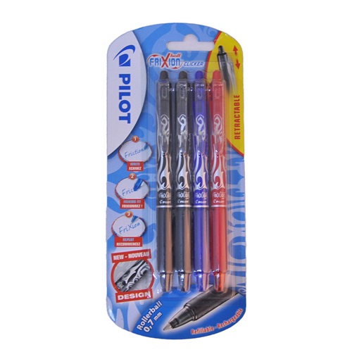 Pilot Frixion Clicker SSMK 3+1 Roller 0.7 Kalem