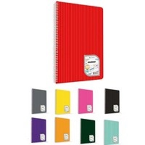 Uni NOTE COLORMAXI 120 YAPRAK ÇİZGİLİ DEFTER SPİRALLİ