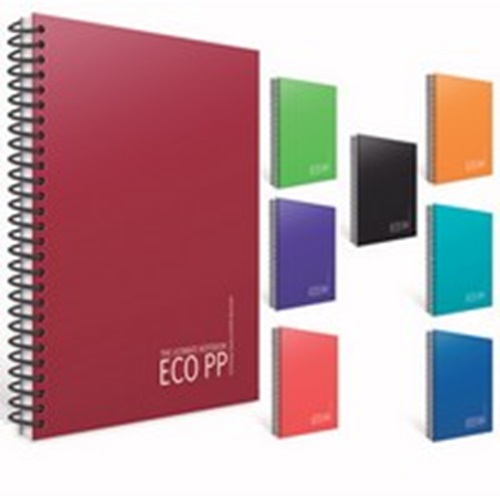 EKO SPİRALLİ PP KAPAK DEFTER A5 60 YP KARELİ