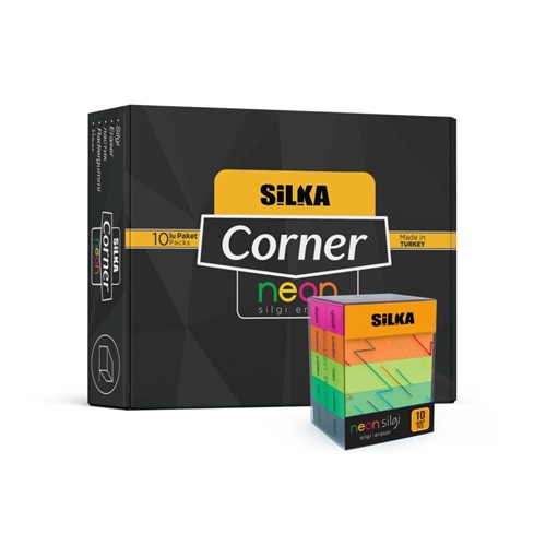 Silka - Silgy Corner Neon Silgi 5 Renk