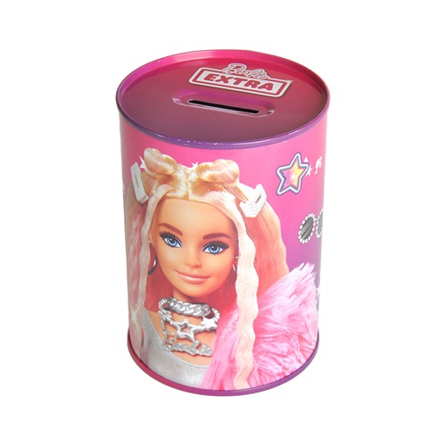 Cem Barbie Extra Sweet Metal Kumbara - Mor - Küçük
