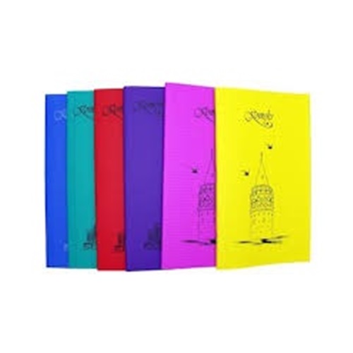 Komeks Okul Defteri 60 Yaprak Düz Çizgisiz Spiralsiz