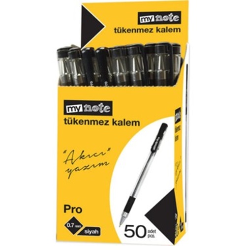 Mynote Pro 0,7 Tükenmez Kalem Siyah