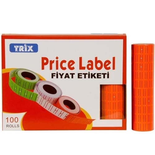 Trix Fiyat Etiketi Renkli