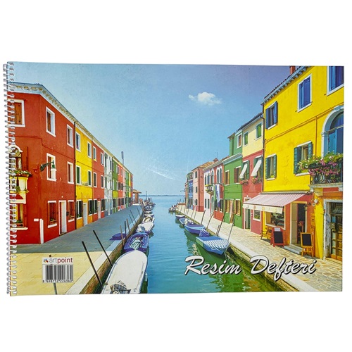 Artpoint Resim Defteri Orta Boy 25x35-Kanal