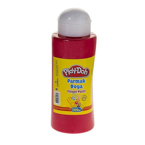 Play-Doh Parmak Boyası Tüp 500 Ml Kırmızı
