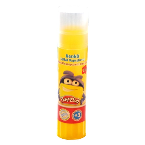 Play-doh Renkli Şeffaf Stıck Yapıştırıcı Sarı 21 Gr. Play-yp005