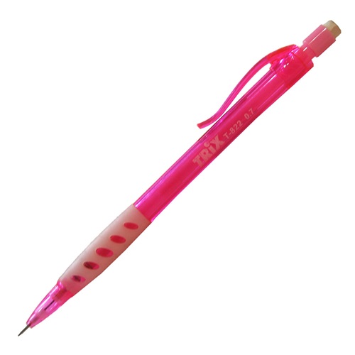 Trix Şeffaf Gövde Versatil Kalem - T-822 - Pembe - 0,7 MM