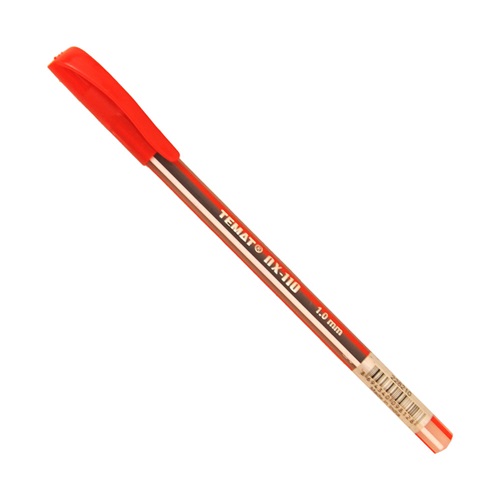 Temat Qx-110 Tükenmez Kalem Kırmızı 1.0mm