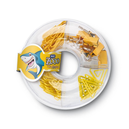 Mas Zooo - Karışık Simit Kutu-ataş Kıskaç Harita-top Çivi - Sarı U252314