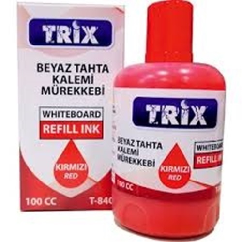 Trix Beyaz Tahta Kalemi Mürekkebi (Kırmızı)