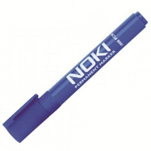 Noki Marker Kesik Uç Mavi 1800PCM