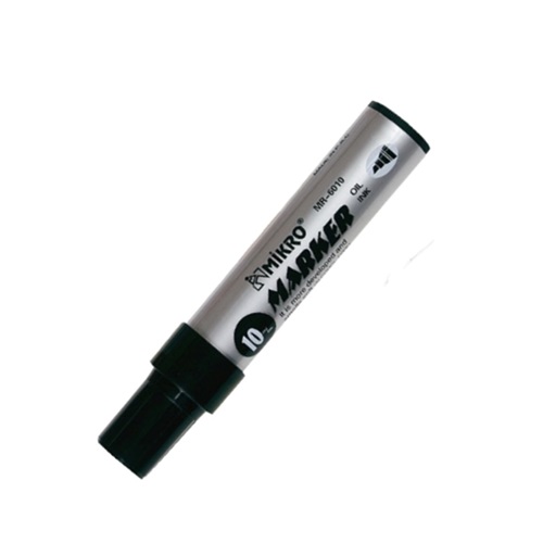 Mikro Permanent Marker 10mm Siyah MR-6010