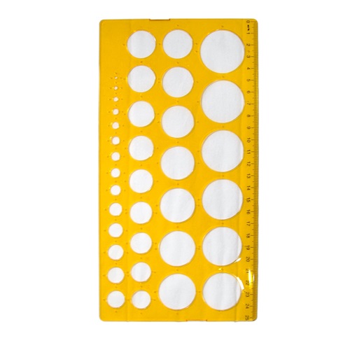 Ark Daire Şablonu Cetvelli